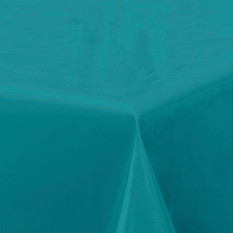 Nordfavn Uni Canard Blå – Ensfarget halvblank voksduk, hjørne