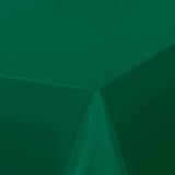 Nordfavn Uni Mørk Grønn – Ensfarget halvblank voksduk, hjørne