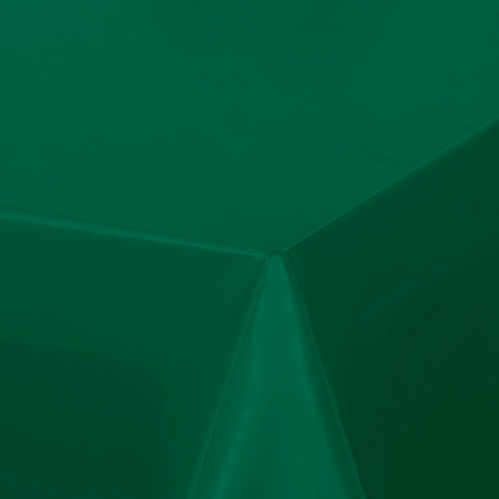 Nordfavn Uni Mørk Grønn – Ensfarget halvblank voksduk, hjørne