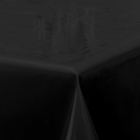 Nordfavn Uni Pirate Black – Ensfarget halvblank voksduk, hjørne