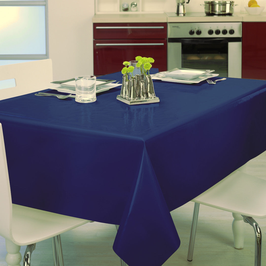 Nordfavn Uni Sailor Blå – Ensfarget halvblank voksduk, miljø