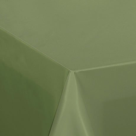 Nordfavn Uni Skoggrønn – Ensfarget halvblank voksduk, hjørne