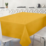 Nordfavn Uni Varm Gul – Ensfarget halvblank voksduk, miljø