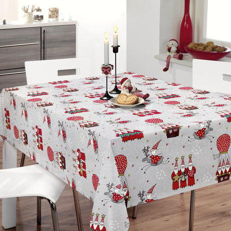 Nordfavn Wichtel – Julevoksduk med De tre vise menn, miljø