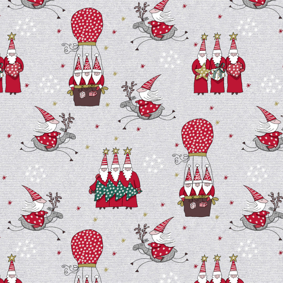 Nordfavn Wichtel – Julevoksduk med De tre vise menn, mønster