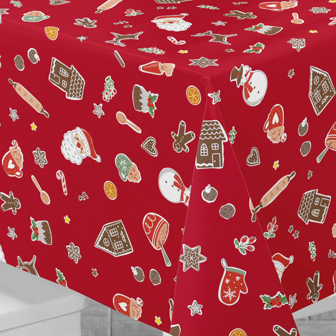 Nordfavn Xmas Cookies – Julevoksduk med småkaker og julemotiver