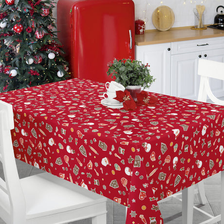 Nordfavn Xmas Cookies – Julevoksduk med småkaker og julemotiver, miljø