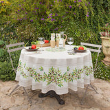 Nyons Amande – Rund provenceduk Ø 180