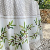 Nyons Amande – Rund provenceduk Ø 180, nærbilde