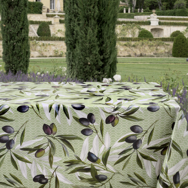 Olive Grove – voksduk med klassisk middelhavsstemning, miljø