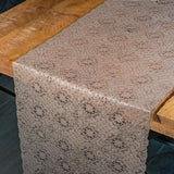 Ornella Lace – Beige blonde bordløper 50 cm (metervare)