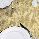 Orsia Gull – Voksduk med fin metallic-effekt