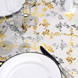 Pampa Metallic – Gjennomsiktig voksduk med glittereffekt