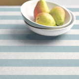 Parallel Linen Blue – Södahl akrylduk i 100% bomull med antiskli