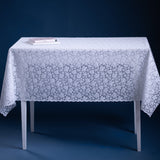 Petite Rose Hvit – Blondevoksduk med små roser