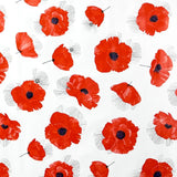 Red Coquelicot – Voksduk med røde valmuer
