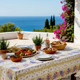 Rose Lavande – Rektangulær akrylbelagt provenceduk 150 x 300 cm