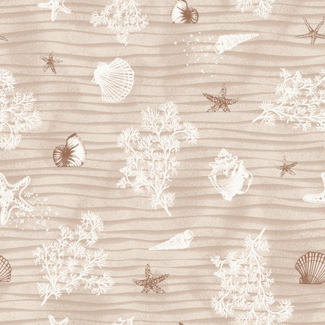 Sandstrand Natur – Voksduk med maritime motiver motiv