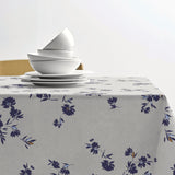 Silhouette Cloud Grey – Södahl akrylduk i 100 % bomull med antiskli