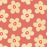 Small Big Flower Punch – Lola voksduk med vakre blomster, mønster