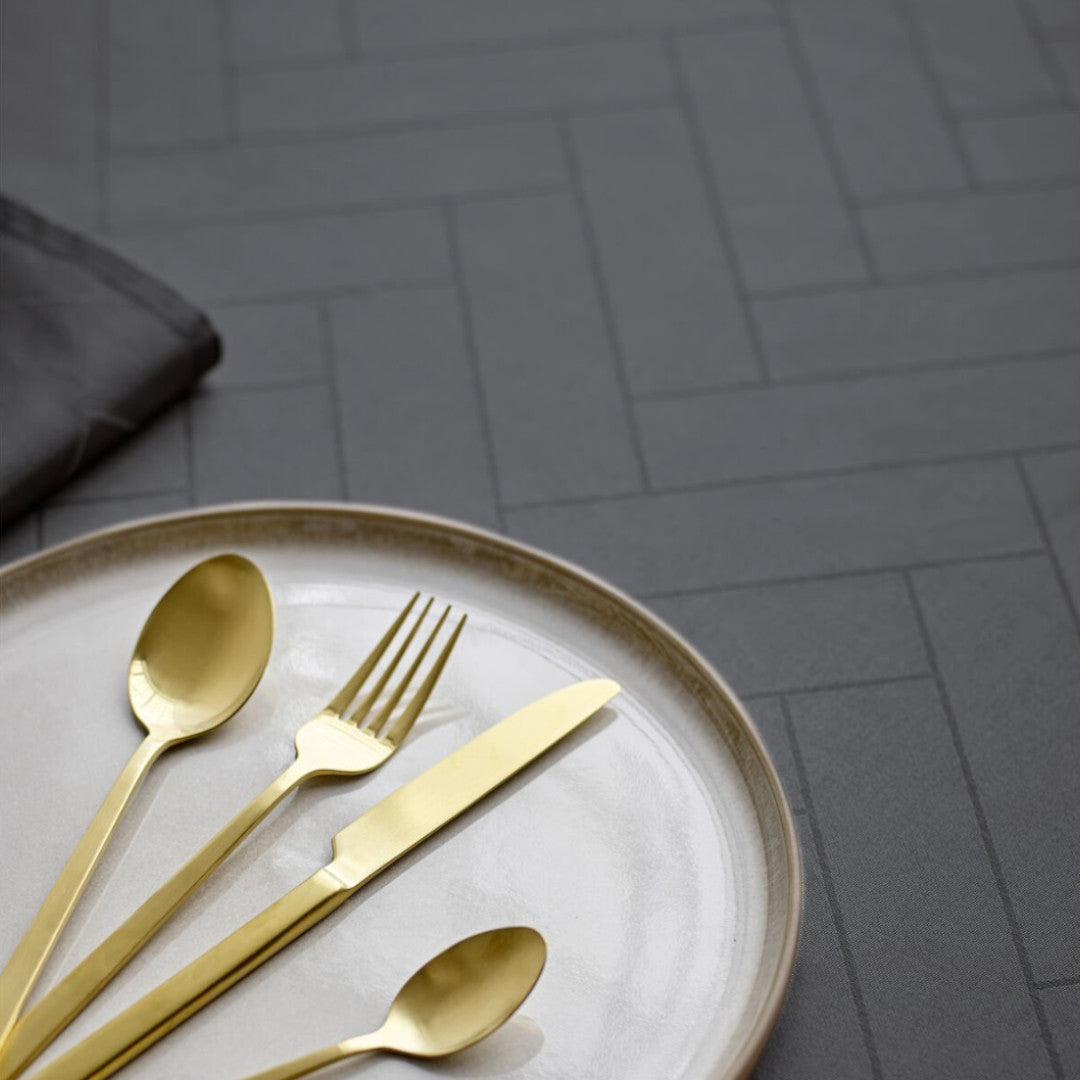 Södahl Tiles Rund Damaskduk Ø 180 cm – Ash, nærbilde