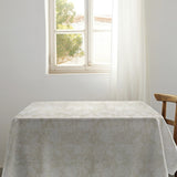 Tamayo Lino – Jacquardvevd akrylduk med blomsterstruktur, 160 cm, miljø