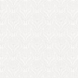 Tessai Blanco – Jacquardvevd akrylduk i offwhite 160 cm bred, mønster