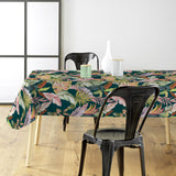 Textilia Galapao - Voksduk med frodig bladmønster miljø