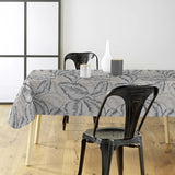 Textilia Glitter Arbena – Voksduk med store håndtegnede blader, miljø