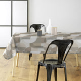 Travis Naturel - Voksduk med grafiske former i nøytrale nyanser, miljø