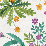 Vild Kløver – Voksduk med blomster og urter, 160 cm bred