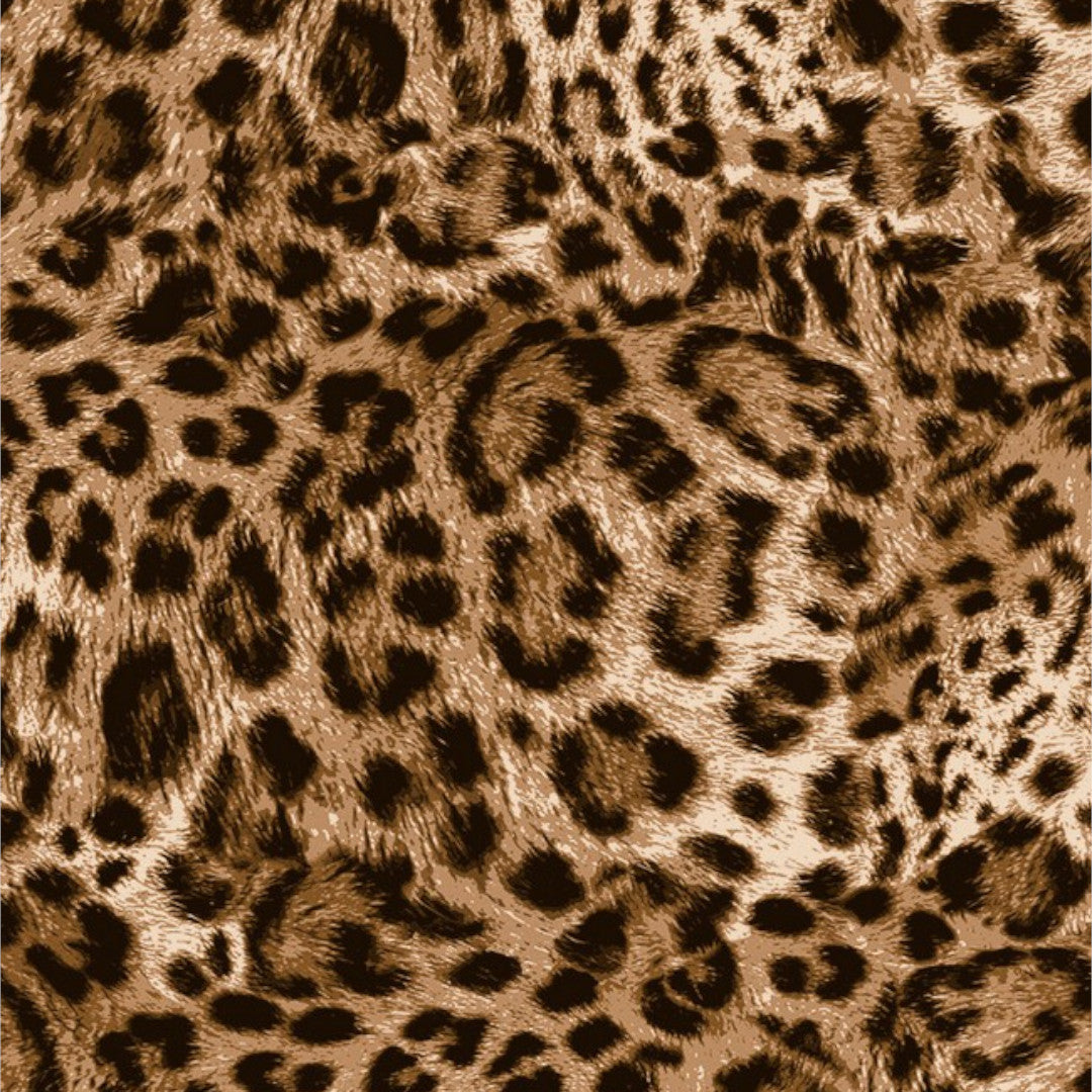 Voksduk Leopard Luxe – Eksotisk borddekking med dyreprint, mønster