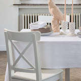 WOW Tradition Swan damaskduk 150 x 250 cm – Hvit