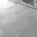 Cezanne Sølv Lurex - Jacquardvevd akrylduk, 180 cm bred