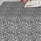 Dumond Antrasitt – Jacquardvevd akrylduk, 180 cm bred