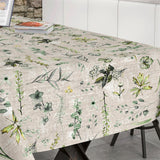 Vår-akrylduken - Akrylduk med flott bladdesign, 140 cm