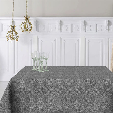 Akrylduk-Jacquard-ARP-Stålgrå-160