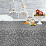 Bonard antracit - Jacquardvevd akrylduk, 160 cm bred