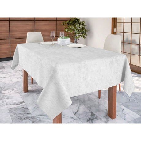 Lorrain hvit – Jacquardvevd akrylduk, 180 cm