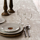 Lorrain Lino beige, jacquardvevd akrylduk, 160 cm bred