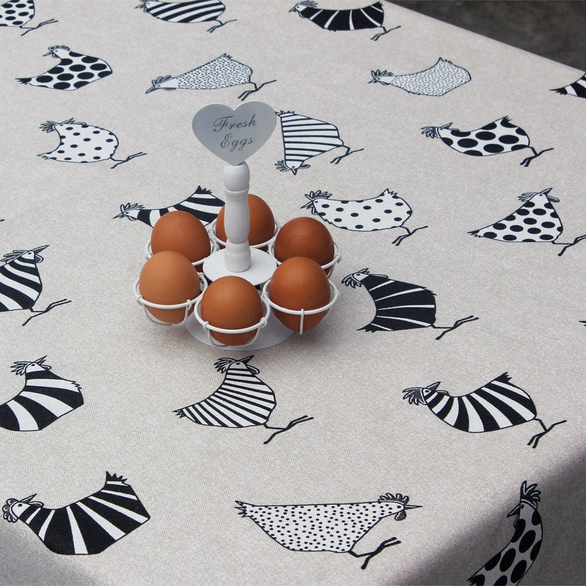 Rego, akrylduk med morsomme påskekyllinger