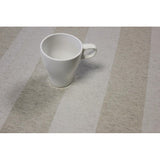 Welss Lino beige - Jacquardvevd akrylduk, 180 cm bred