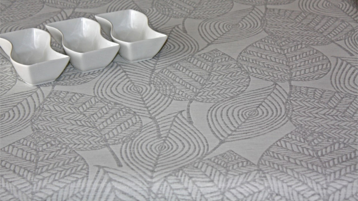 Amberes Jacquard, grå blader