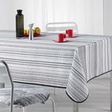 Analea Black/White, duk med flekkavvisende behandling, 150 x 240 cm