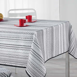 Analea Black/White, duk med flekkavvisende behandling, 150 x 240 cm