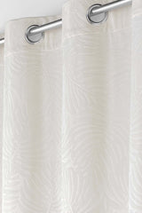 Analia preget velur Natural – Mørkleggingsgardin 140 x 240 cm nærbilde