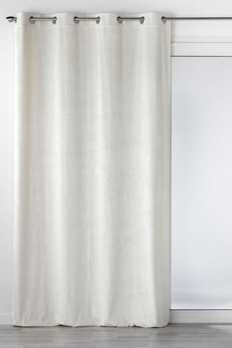 Analia preget velur Natural – Mørkleggingsgardin 140 x 240 cm