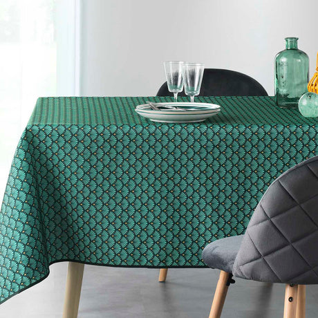 Artchic Green 150 x 240 cm, rektangulær bordduk med flekkavvisende behandling
