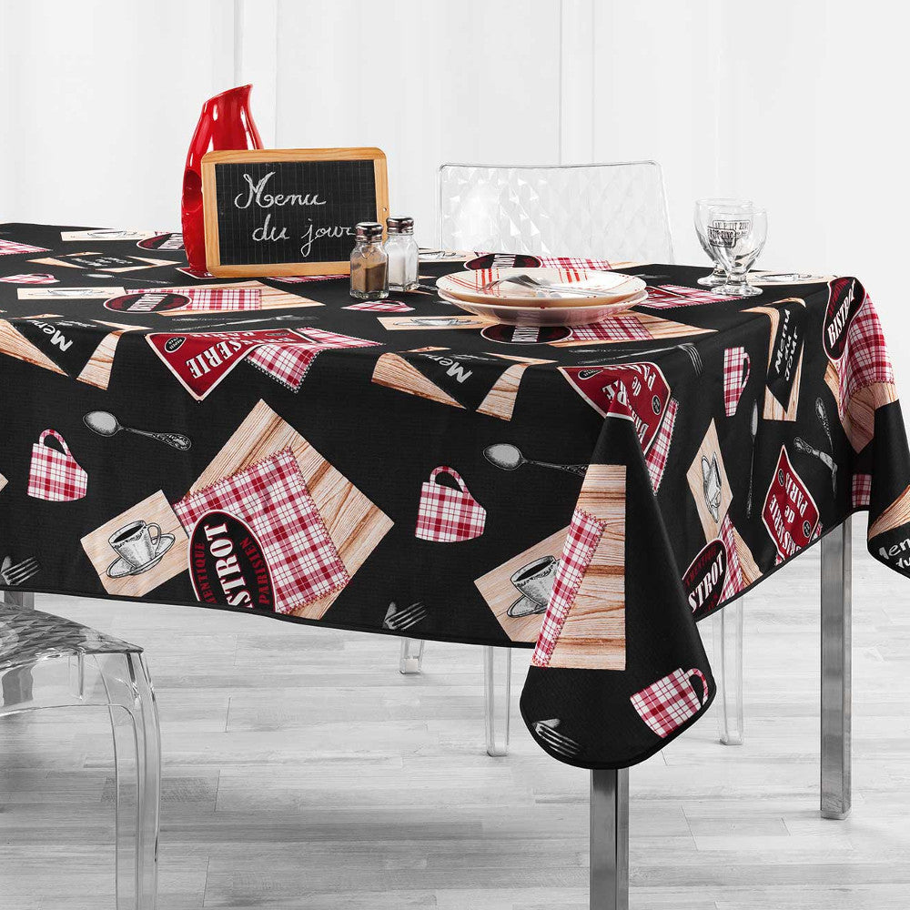 Au Bistrot, bordduk med flekkavvisende behandling, 150 x 240 cm