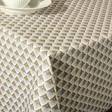 Baker Taupe - Akrylduk med flott grafisk motiv